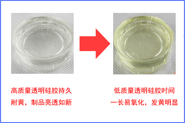高透硅膠制品發(fā)黃，你可接受？